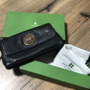 Kate Spade black clutch